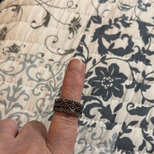 Harley Davidson Filigree Ring